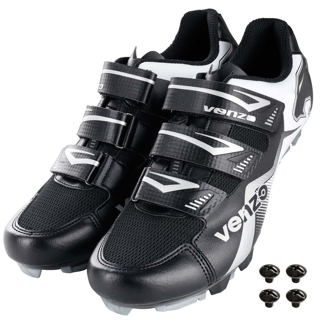 Men's Cycling Shoes With Pedals & Cleats - Size 49 V498121