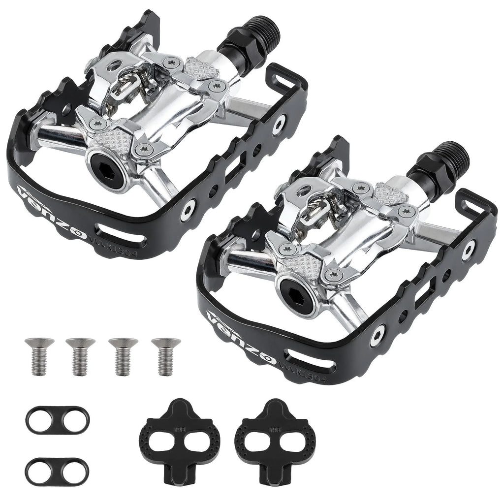 Men's Cycling Shoes With Pedals & Cleats - Size 49 V498121