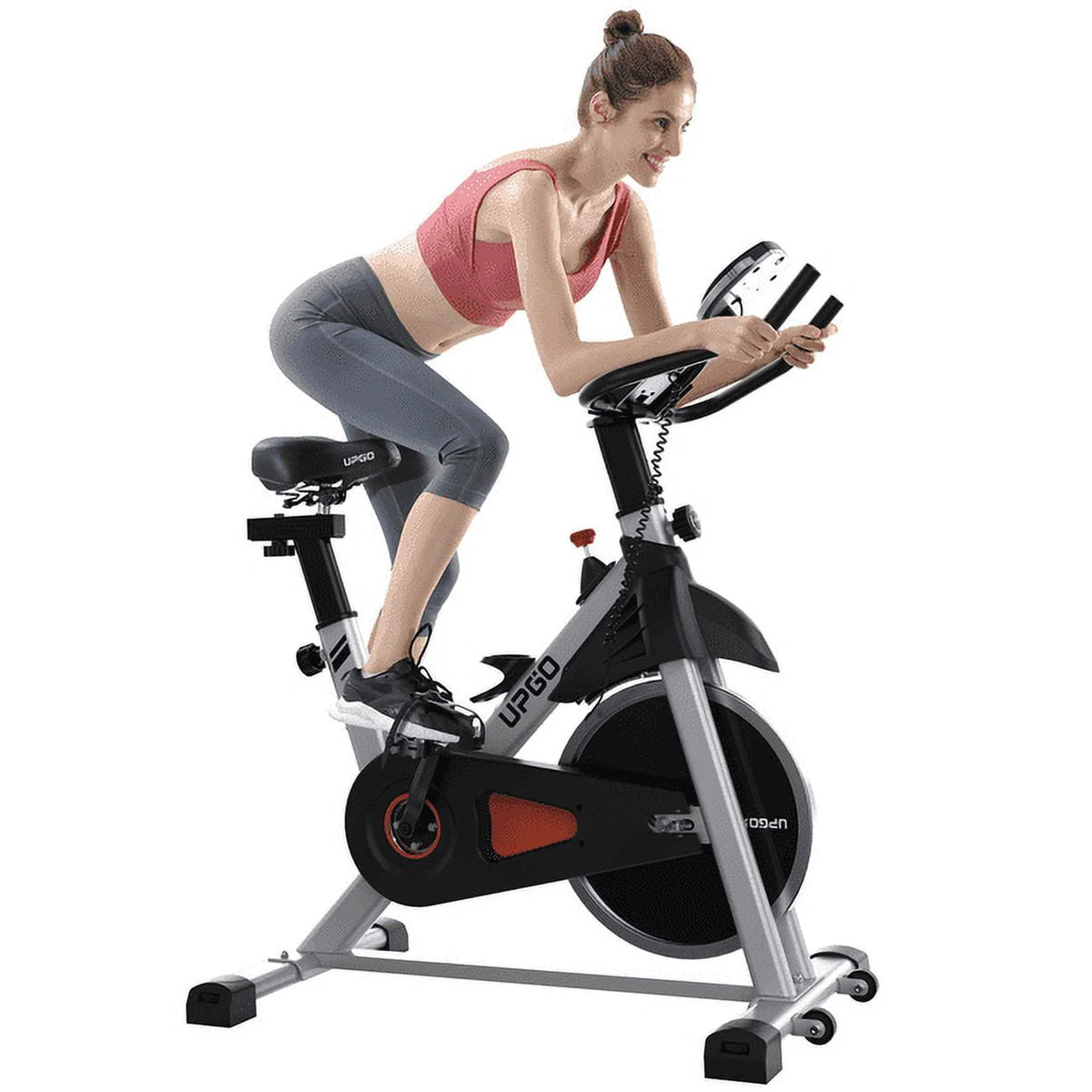 Indoor Cycling Bike Stationary Bike 270lb Max Weight P158