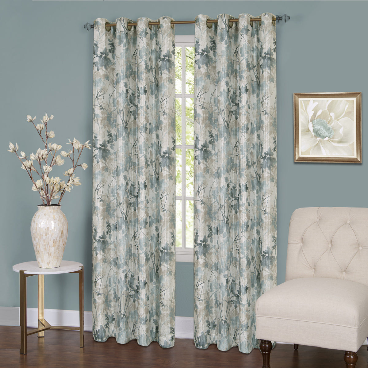 Blackout Curtain Panel (50" x 84") with 8 Grommets O884981