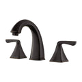 Tuscan Bronze Widespread Bathroom Faucet M16219