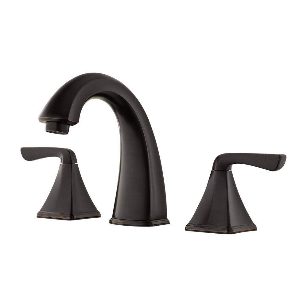 Tuscan Bronze Widespread Bathroom Faucet M16219