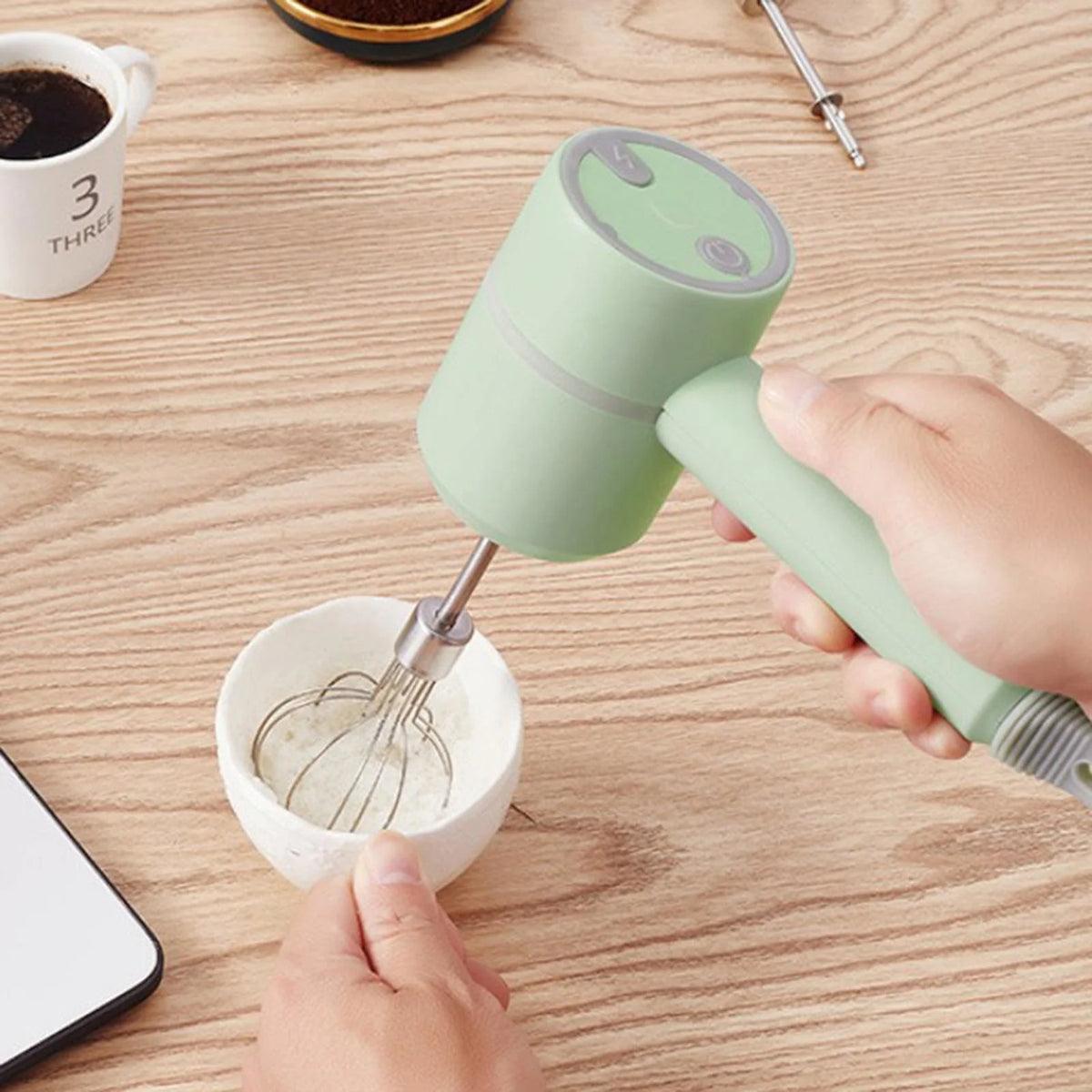 Stainless Steel Electric Hand Mixer A5714