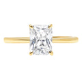 18K Yellow Gold Solitaire Engagement Ring G76420