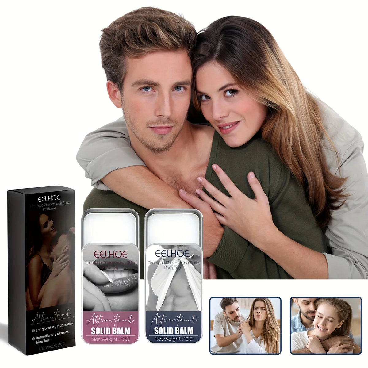 Solid Balm For Men Women Jasmine Notes Solid Perfume T99496