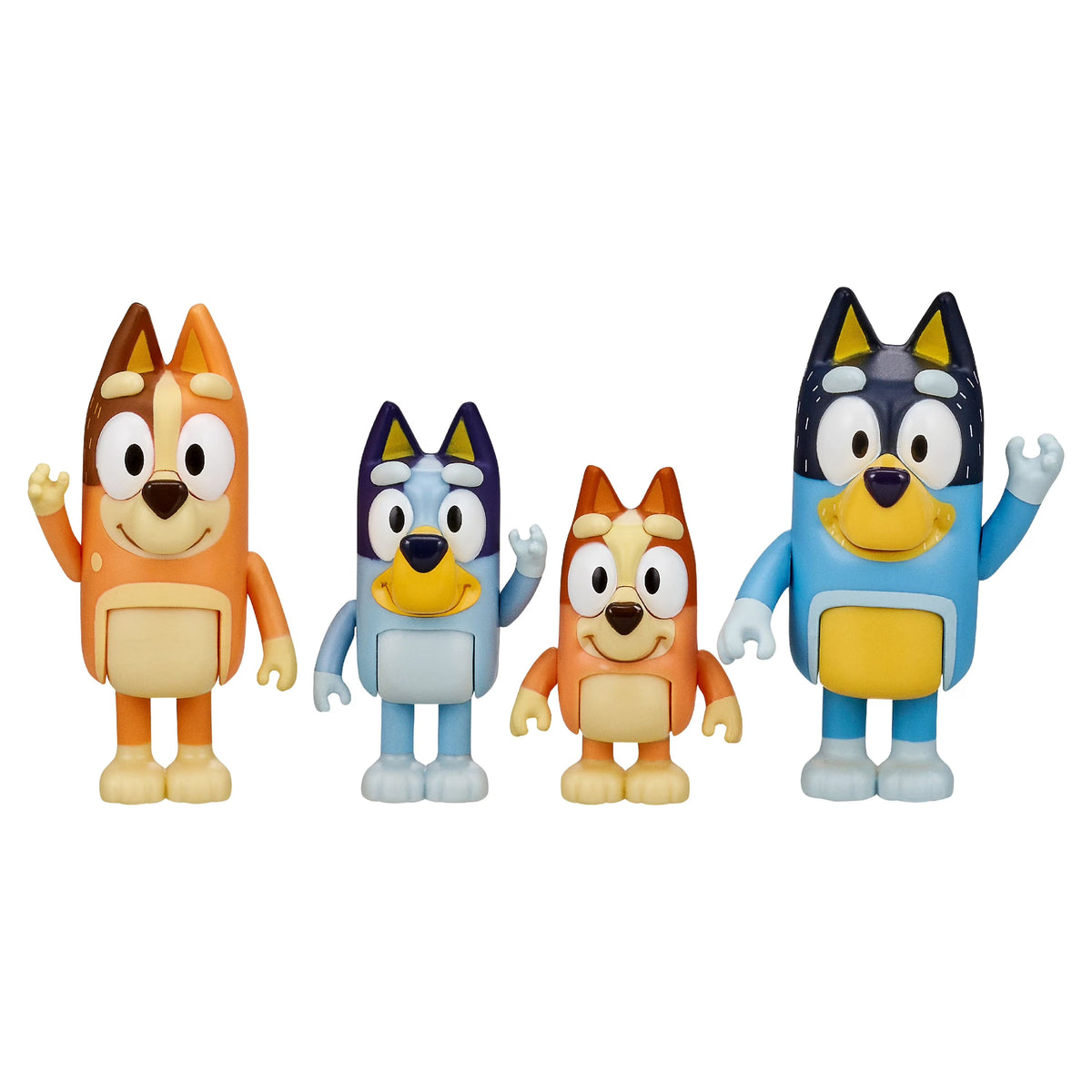 Bluey Family 4-Pack Toddler Toy B58366