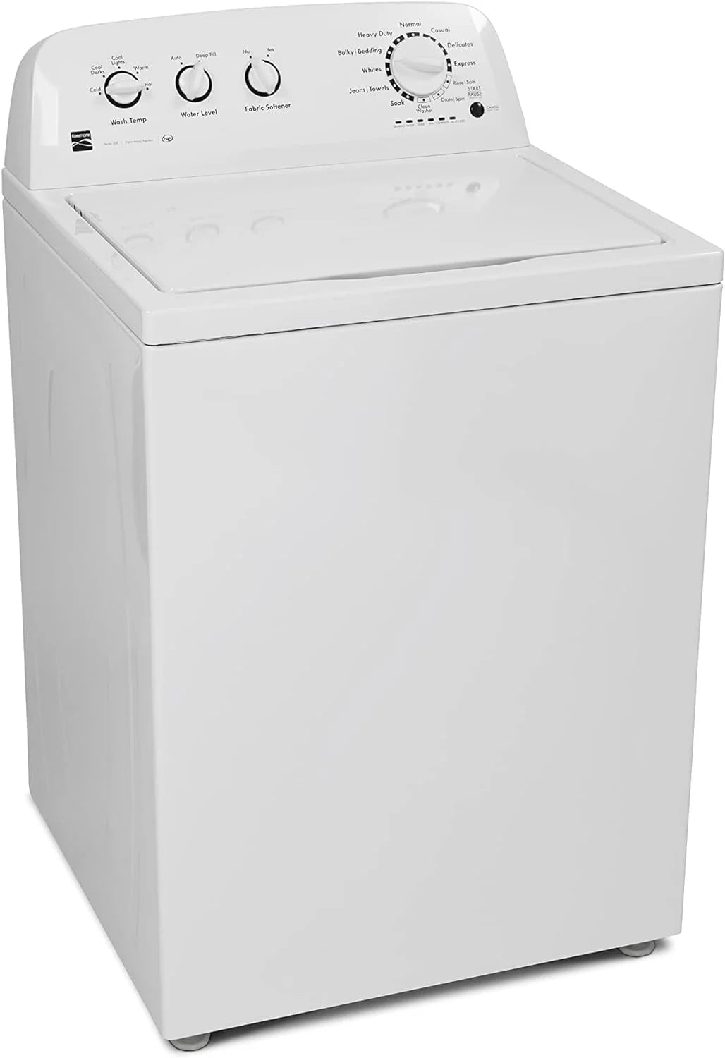 Top-Load Washer with Triple Action Agitator, 3.8 Cu. ft. Capacity Z730