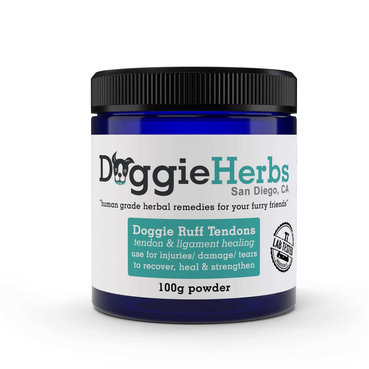 Dog Ligament and Tendon Supplement Powder Herbal Blend 100g H2041