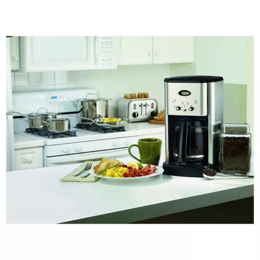 Stainless Steel 12-Cup Programmable Coffee Maker N398197