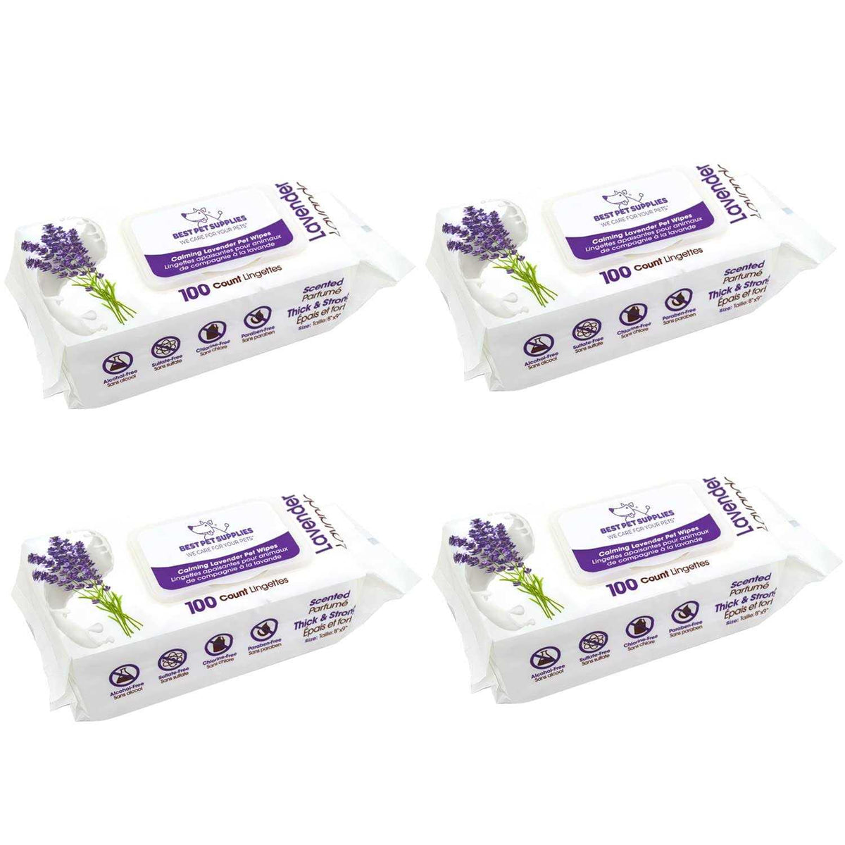 Plant-Based Pet Grooming Wipes G4047