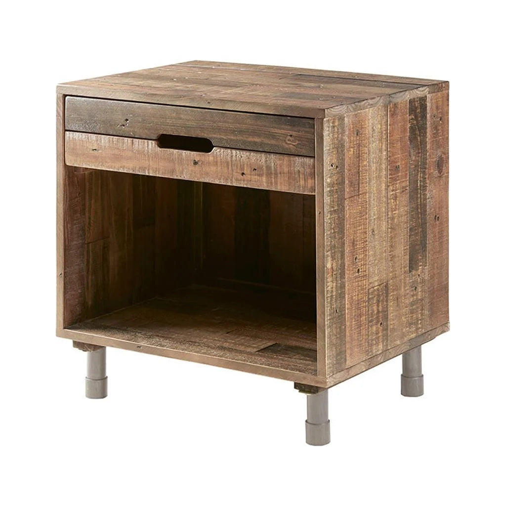 Solid Wood Nightstand Z87685
