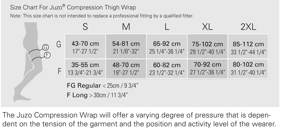 Thigh Compression Wrap O8189
