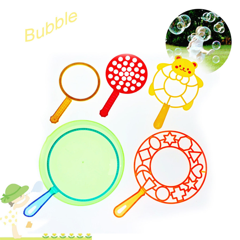 Bubble Wand Set of 5 Assorted Shapes Z3743