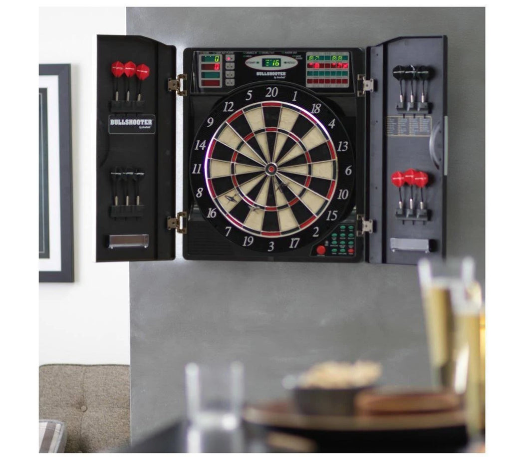 Electronic Dartboard Cabinet Set E9873