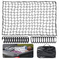 Stretchable Cargo Net with 12 Carabiners, 4 x 6 Ft Stretches to 12 x 18 Ft W53796