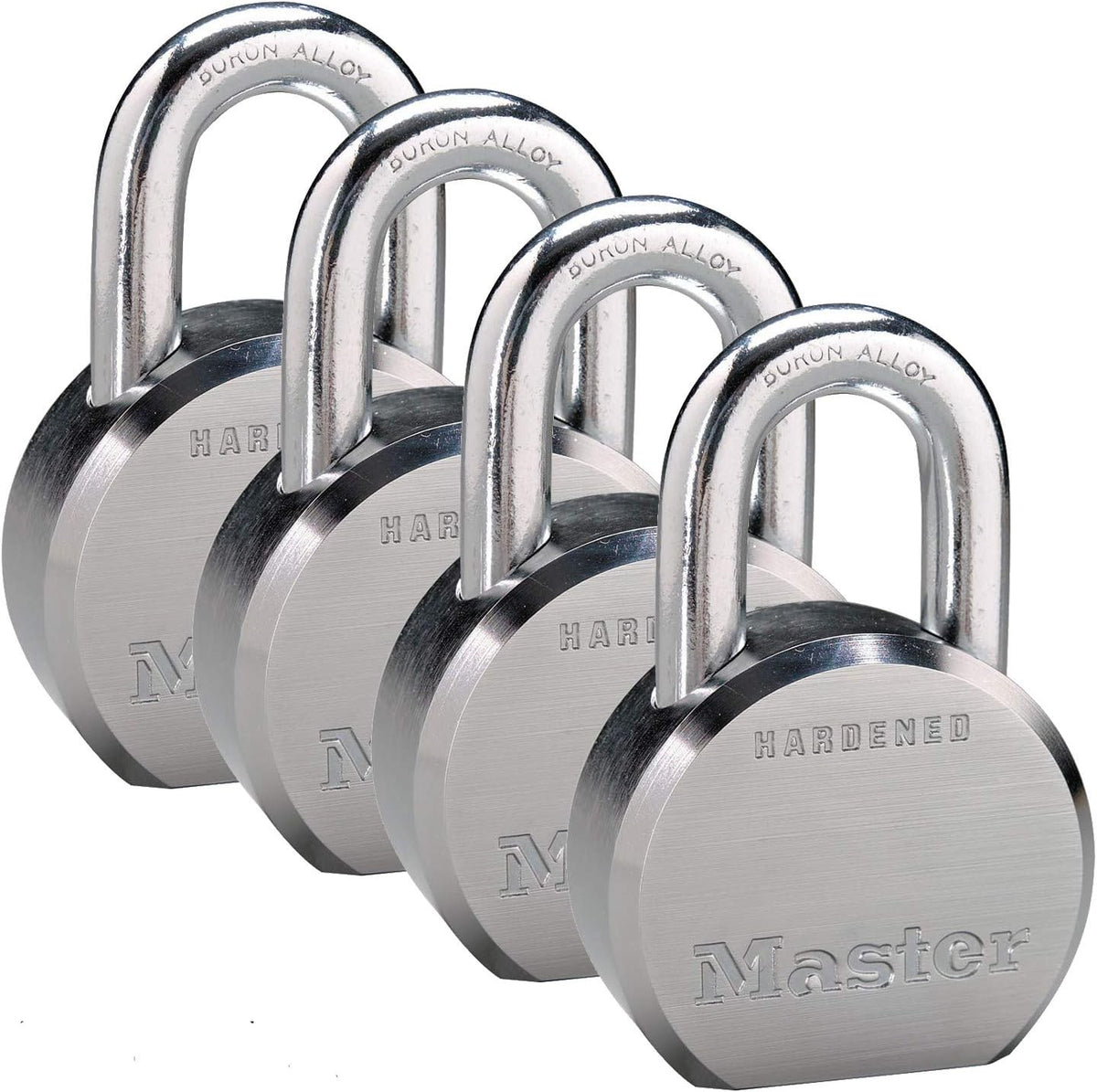 4 High Security Pro Series Keyed Alike Padlocks H52952