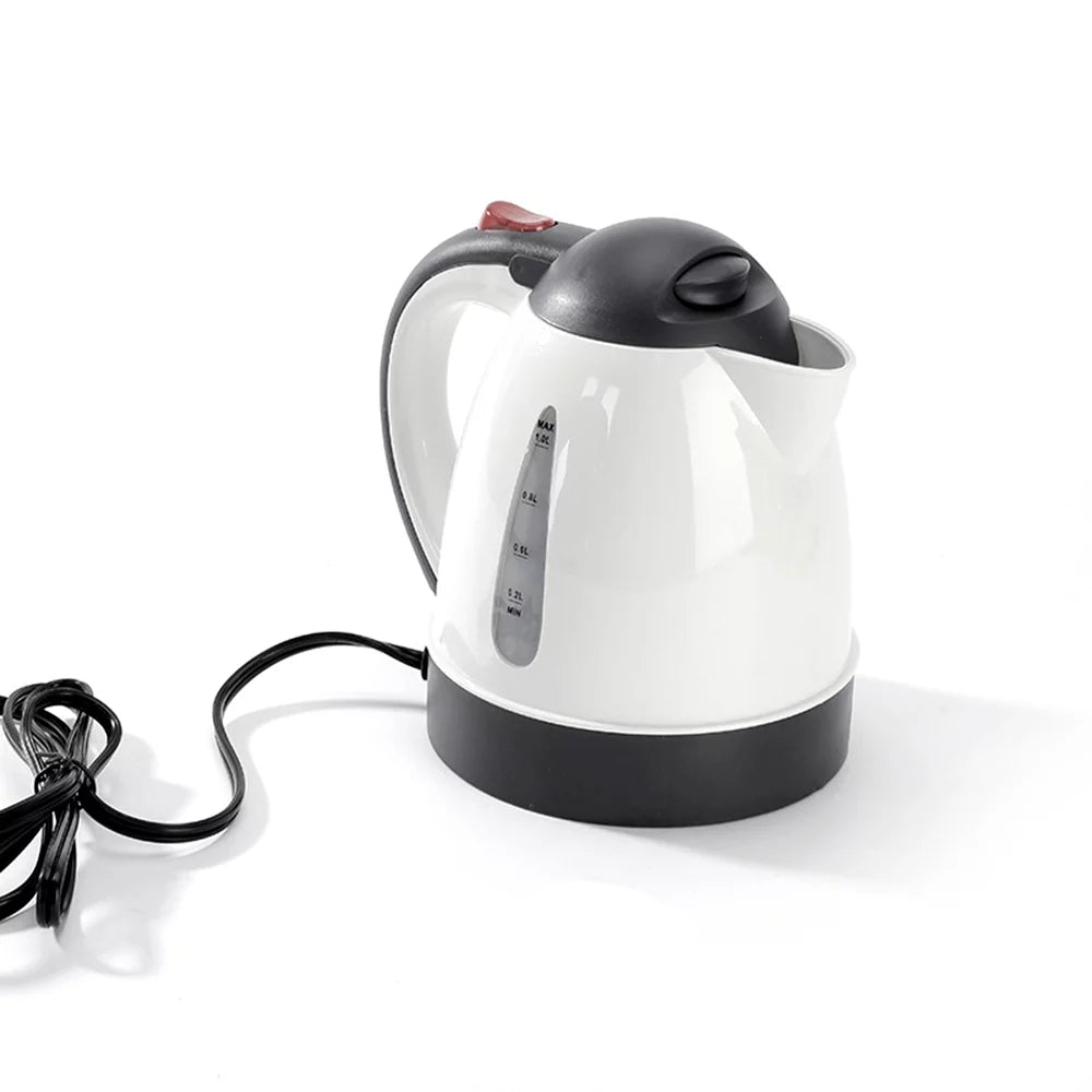 1000mL 24V 250W Portable Electric Kettle White R981