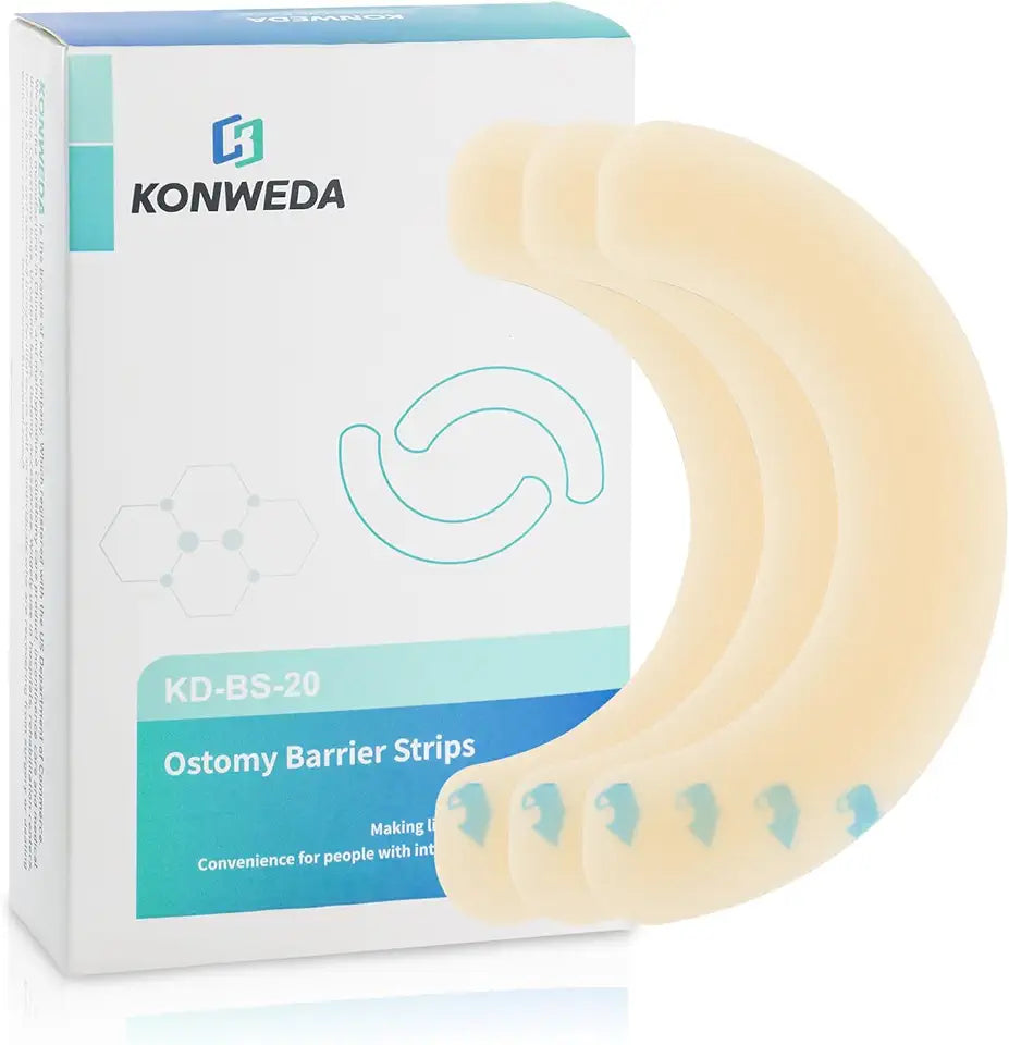 Elastic Barrier Strips for Colostomy Bags Pack of 20 S728810
