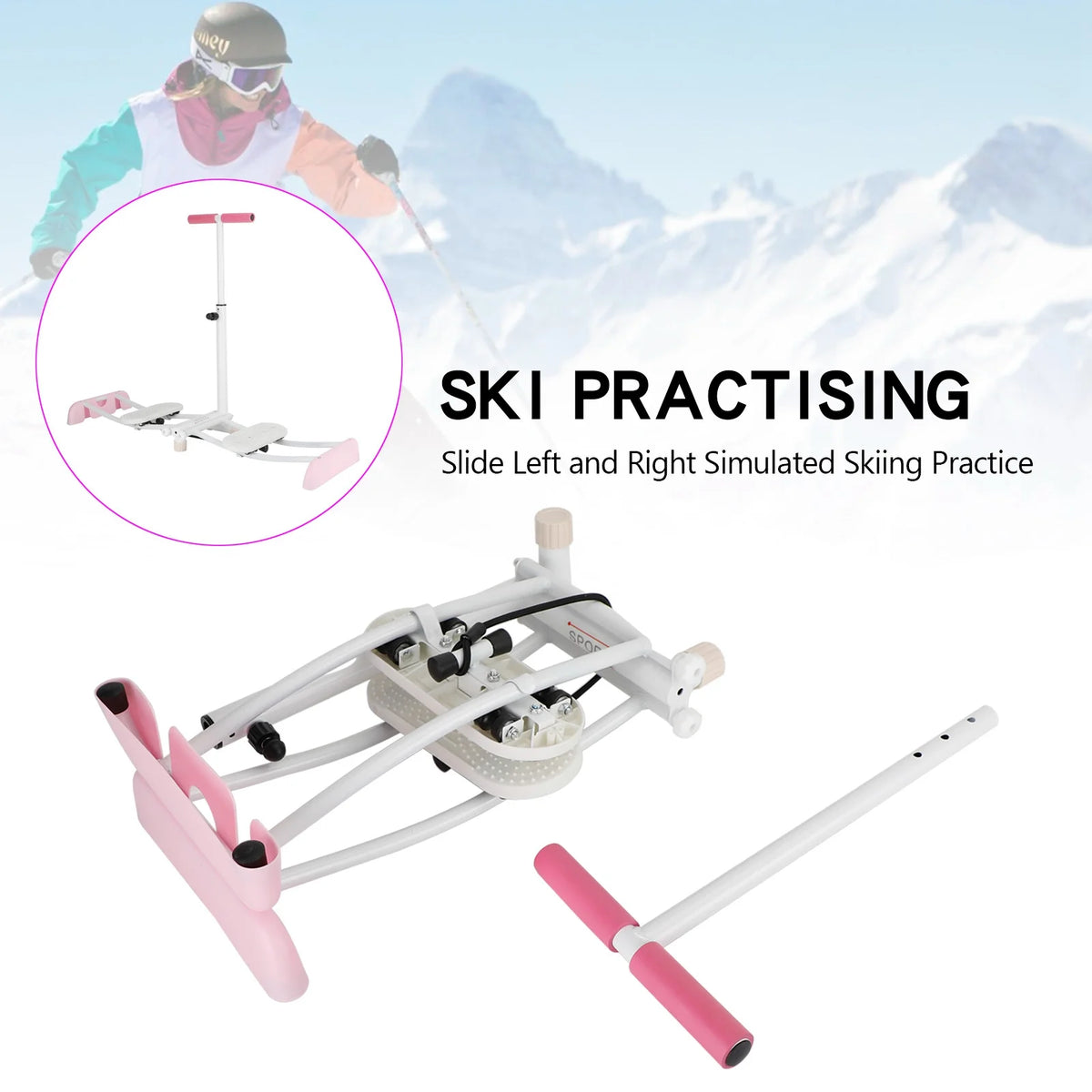 Ski Exercise Machine Leg Trainer Q86190