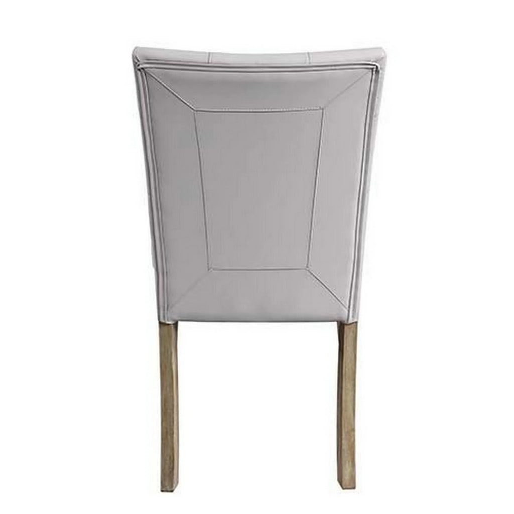 White Oak Set of 2 Side Chair Y766
