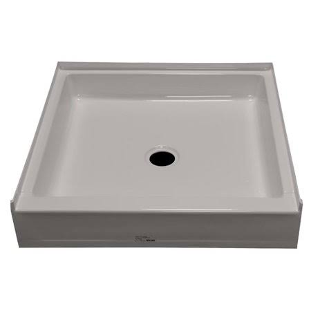 60x22 x 30x22 Single Threshold Shower Base Biscuit Y933