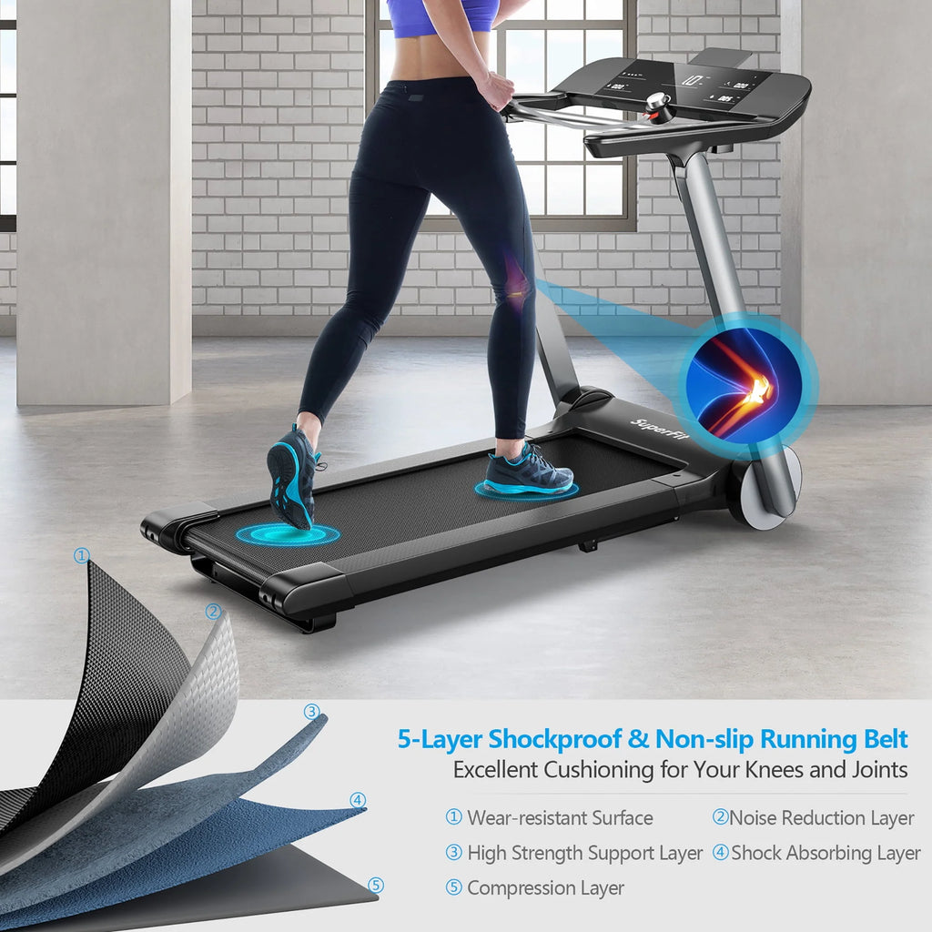 Folding Electric Treadmill F5979