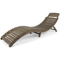 Acacia Wood Foldable Chaise Lounge M732