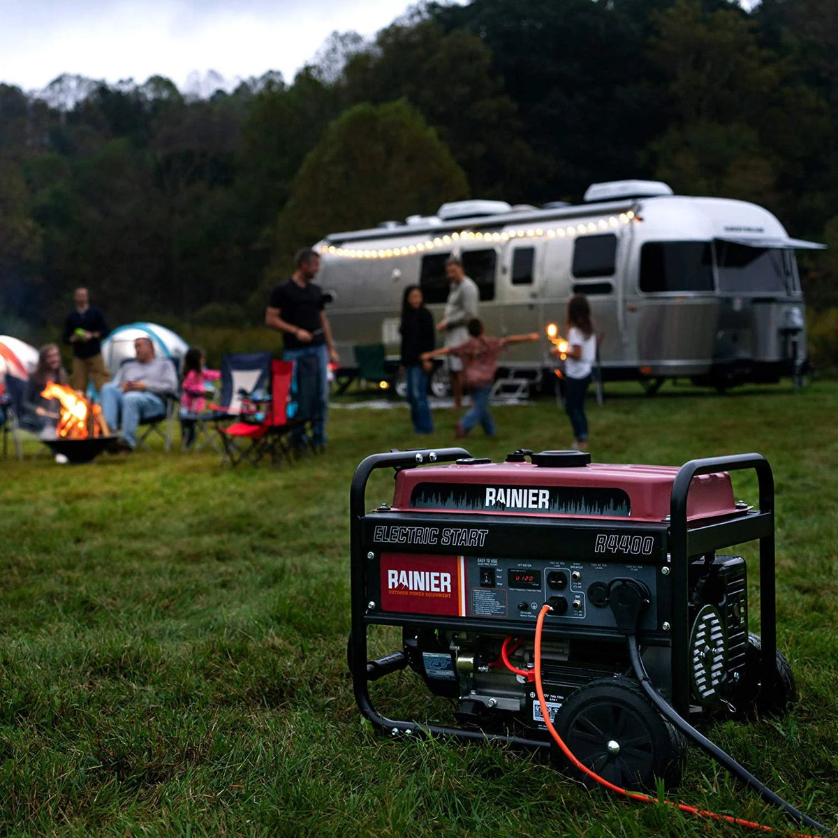 4400 Peak Watt Portable Gas Generator with Electric Start Z95176