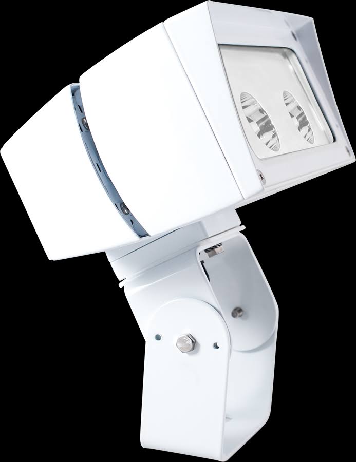 Future Flood 52W 4x4 277V Cool LED Trunnion on White Q992951