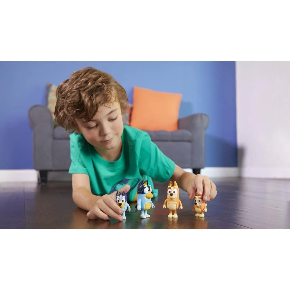 Bluey Family 4-Pack Toddler Toy B58366