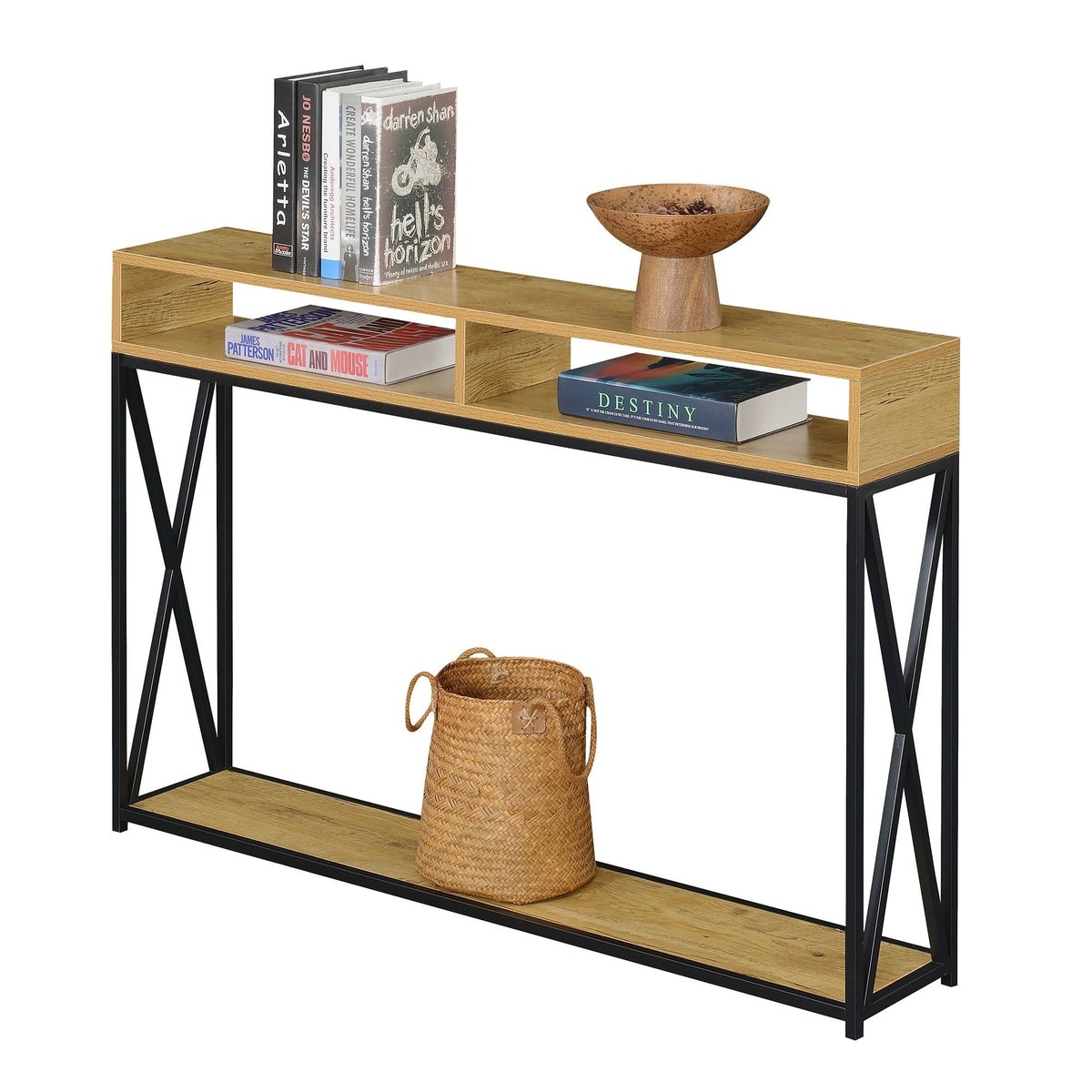 White 2-Tier Console M5410