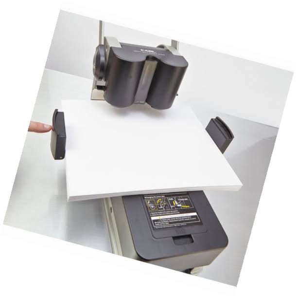 Extra Heavy-Duty Two-Hole Punch, 300 Sheets, Gray Q698