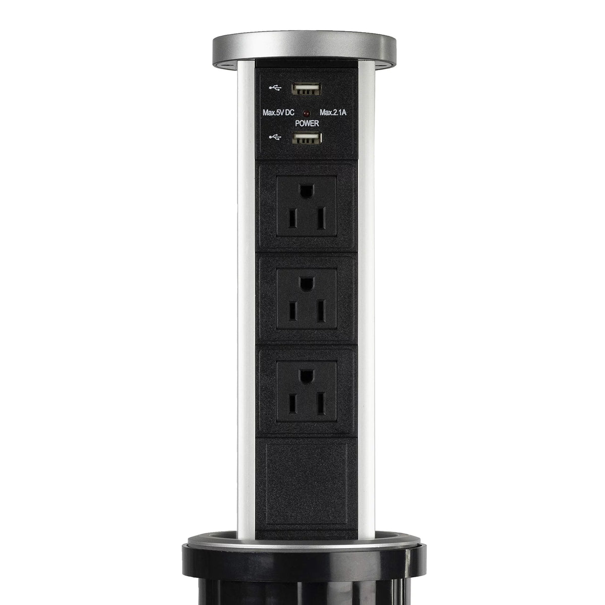 110V Automatic Pop Up Outlet Retractable Countertop Power Socket B401