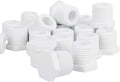 25 Pcs 1/2 Inch White Plastic Water Heater Drain Plug I614