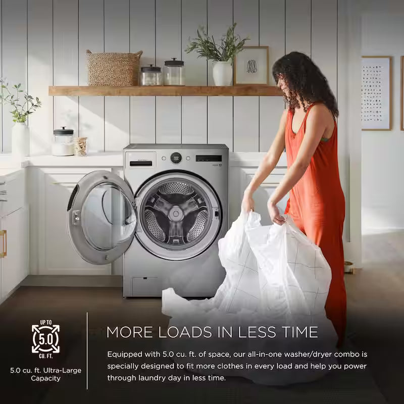 5.0 cu. ft. Electric All-in-One Washer Dryer Combo B5475