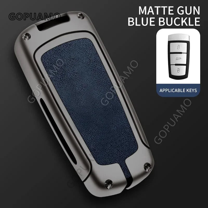Volkswagen 3 Buttons Smart Remote Key Case F235