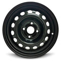 14 in Black Steel Wheel Rim B6066