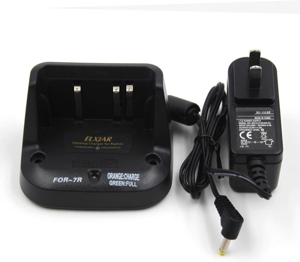 (2-Pack) Battery Charger Compatible with Yaesu Vertex VX-5R VX-6 VX-7R Standard Horizon HX460 HX471 U915