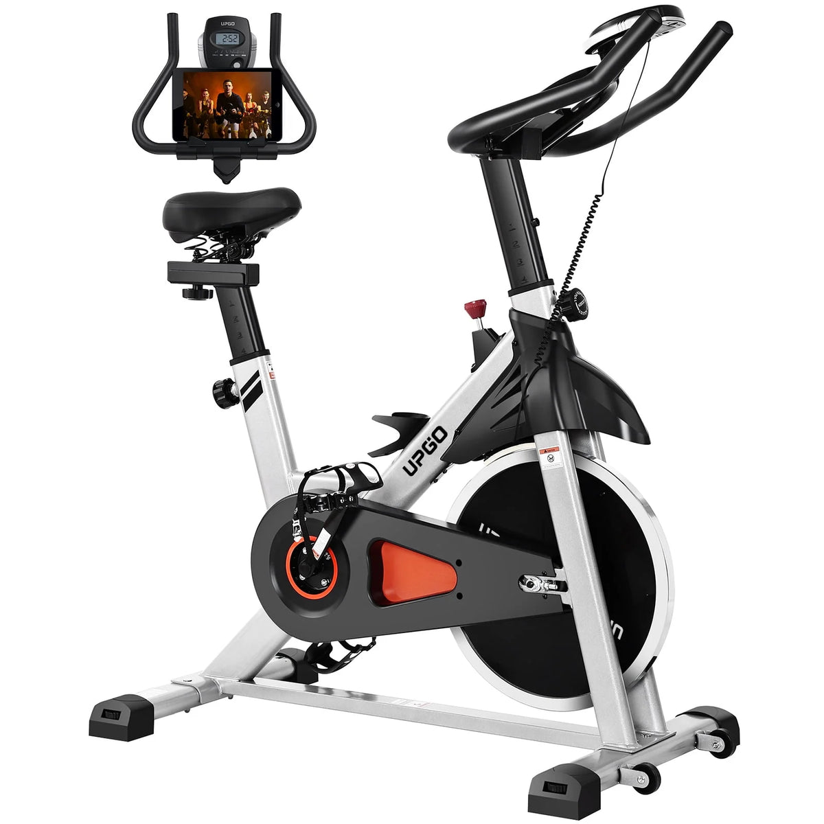 Indoor Cycling Bike Stationary Bike 270lb Max Weight P158