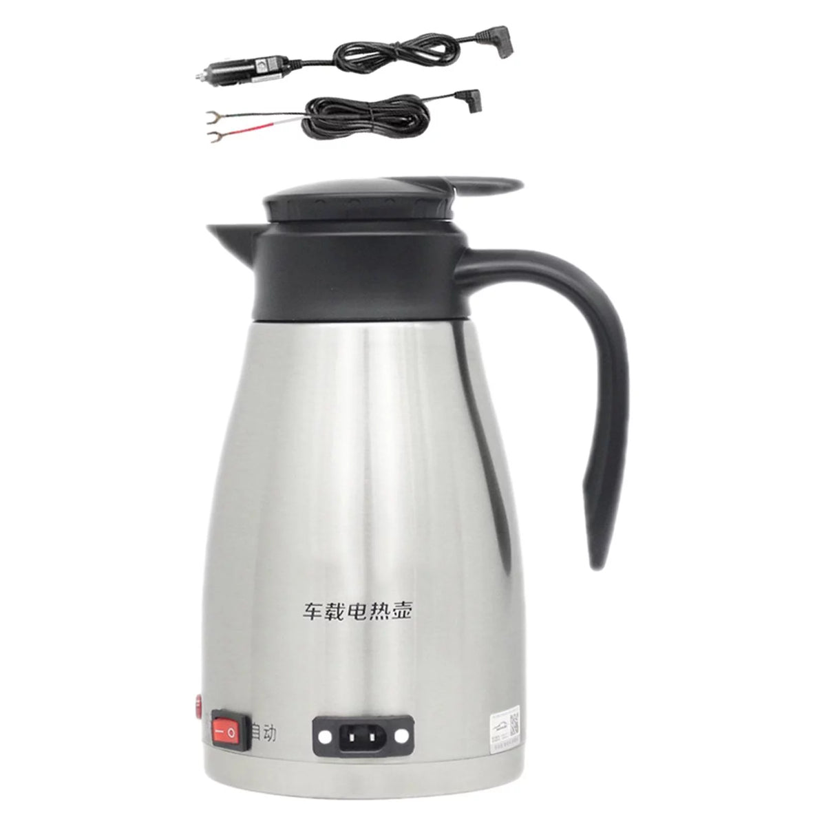 12V Stainless Steel Car Electric Kettle 1300ml H35855